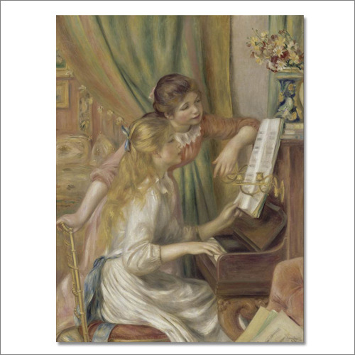 CM 1893 _ 르누아르 _ 피아노 치는 소녀들 (1)