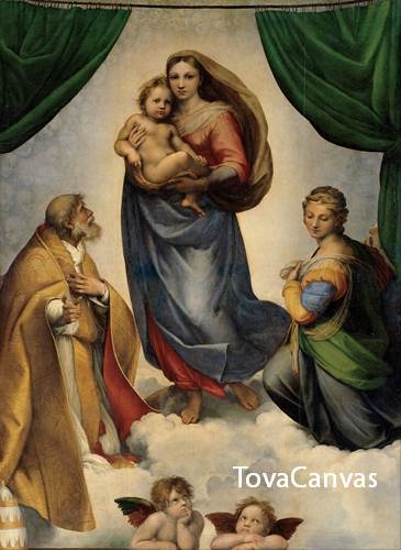 라파엘로의 Sistine Madonna (1512)