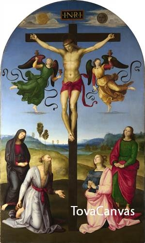 라파엘로의 The Mond Crucifixion, 1502-3