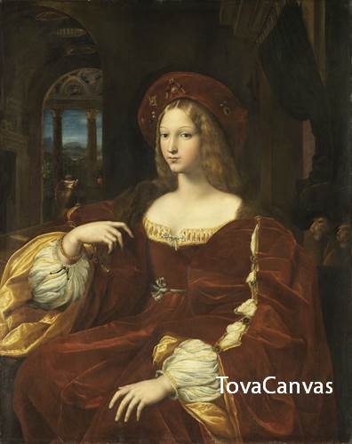 라파엘로의 Portrait de Jeanne d&#039;Aragon