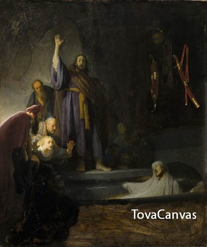 렘브란트의 The Raising of Lazarus 라자로의 소생