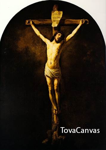 렘브란트의 Crucifixion by Rembrandt (1631, S.Vincent du Mas-d&#039;Agenais)