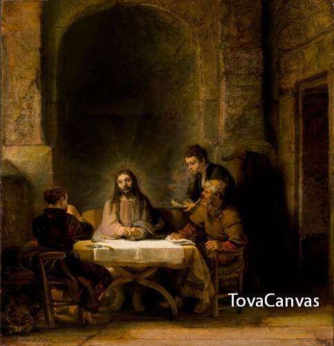렘브란트의 The Supper at Emmaus-에마우스의 순례객들