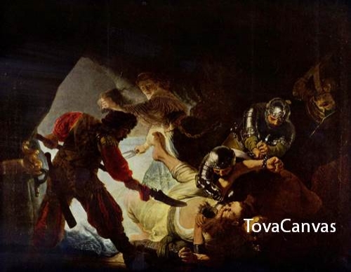 렘브란트의 The Blinding of Samson, 1636