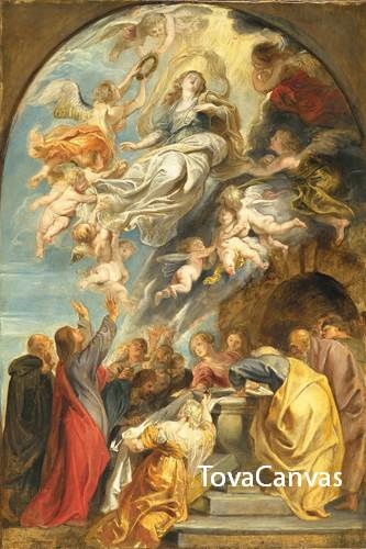 루벤스의 Assumption of the Virgin, 성모승천, 플란다스의 개, 네로