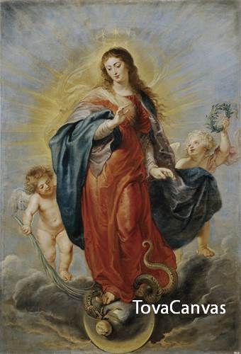 루벤스의 The Virgin of the Immaculate Conception, 1626-1628