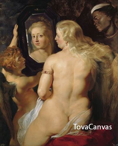 루벤스의 Venus at the Mirror, 1615