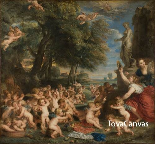 루벤스의 Worship of Venus, 1630