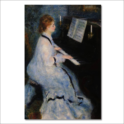 CM 1857 _ 르누아르 _ 피아노 치는 여인