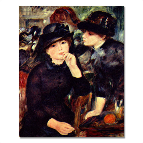 CM 1885 _ 르누아르 _ 검은 옷을 입은 두 소녀
